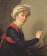 VIGEE-LEBRUN, Elisabeth Self Portrait (san 05) oil painting artist